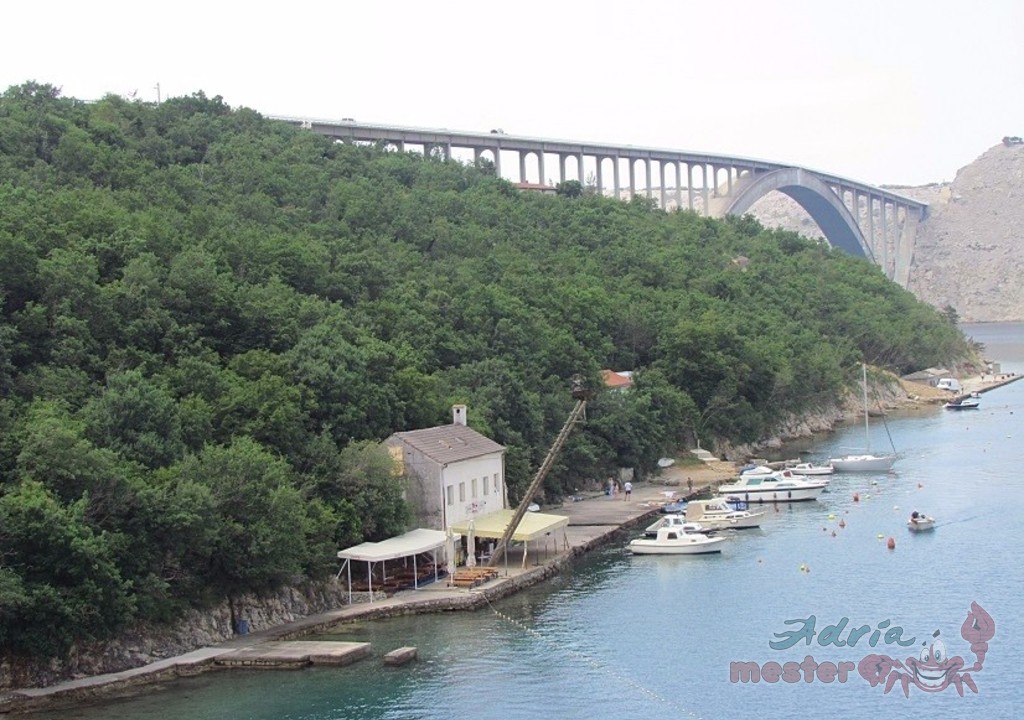 Turista-telep partszakasza a KRK-i híddal