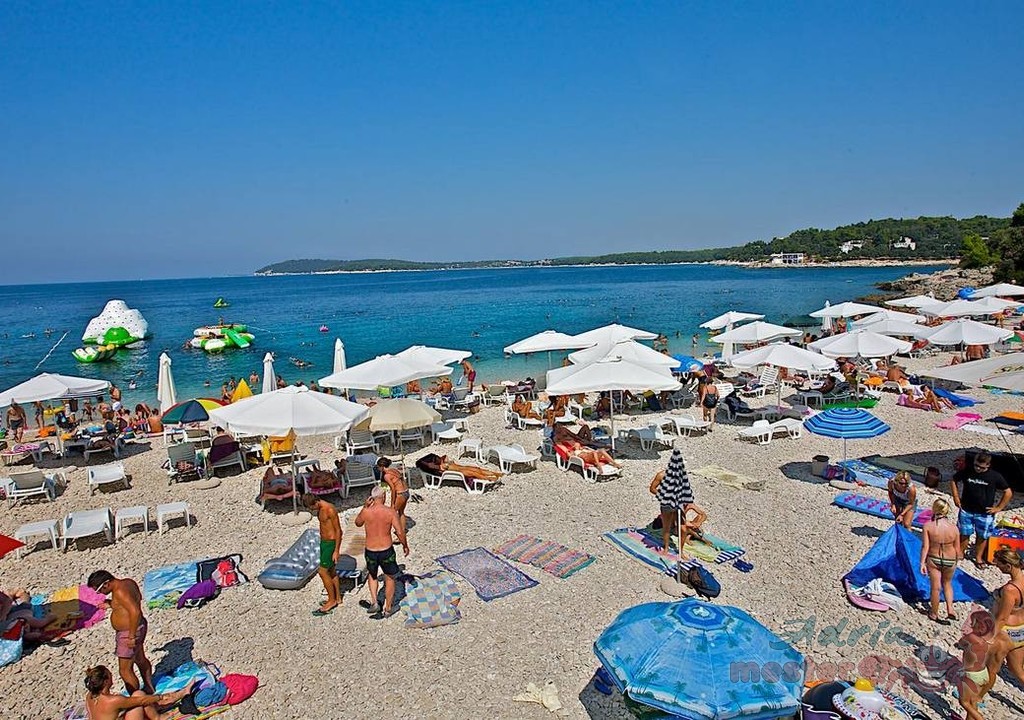 Hotel BRIONI strand (2.)
