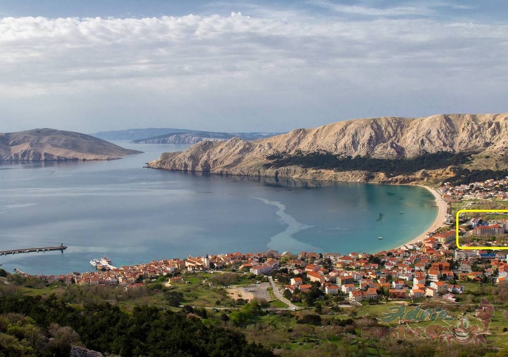 Baška, Vela Plaža a Hotel CORINTHIA-val (1.)