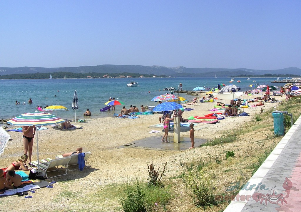 A Croatia Üdülőtlp. saját strandszakasza (1.)