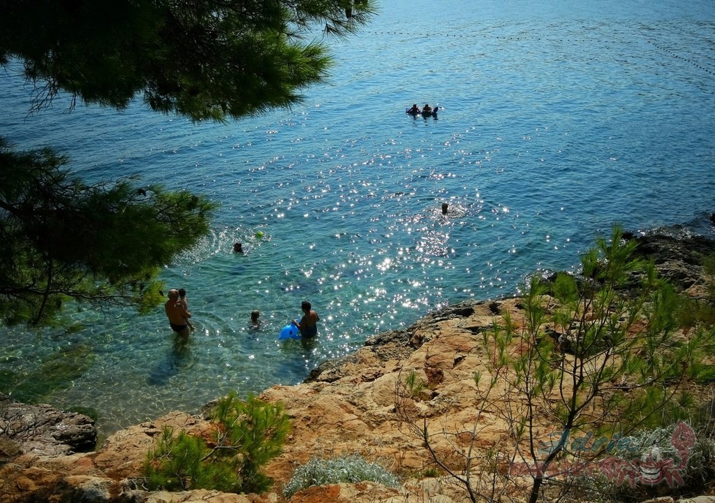 Hotel FONTANA saját strand szakasza (2.)